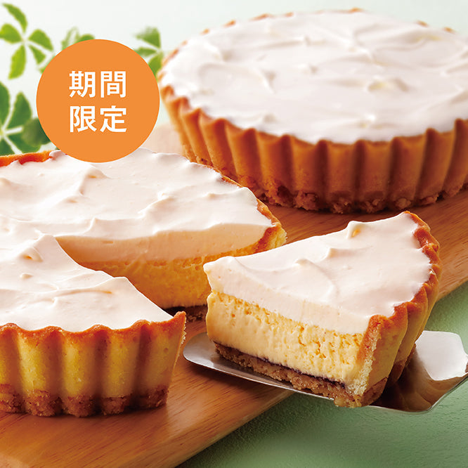 季節のチーズケーキ食べ比べセット(ふらの雪どけチーズケーキ《北海道メロン》、メロンフロマージュ)