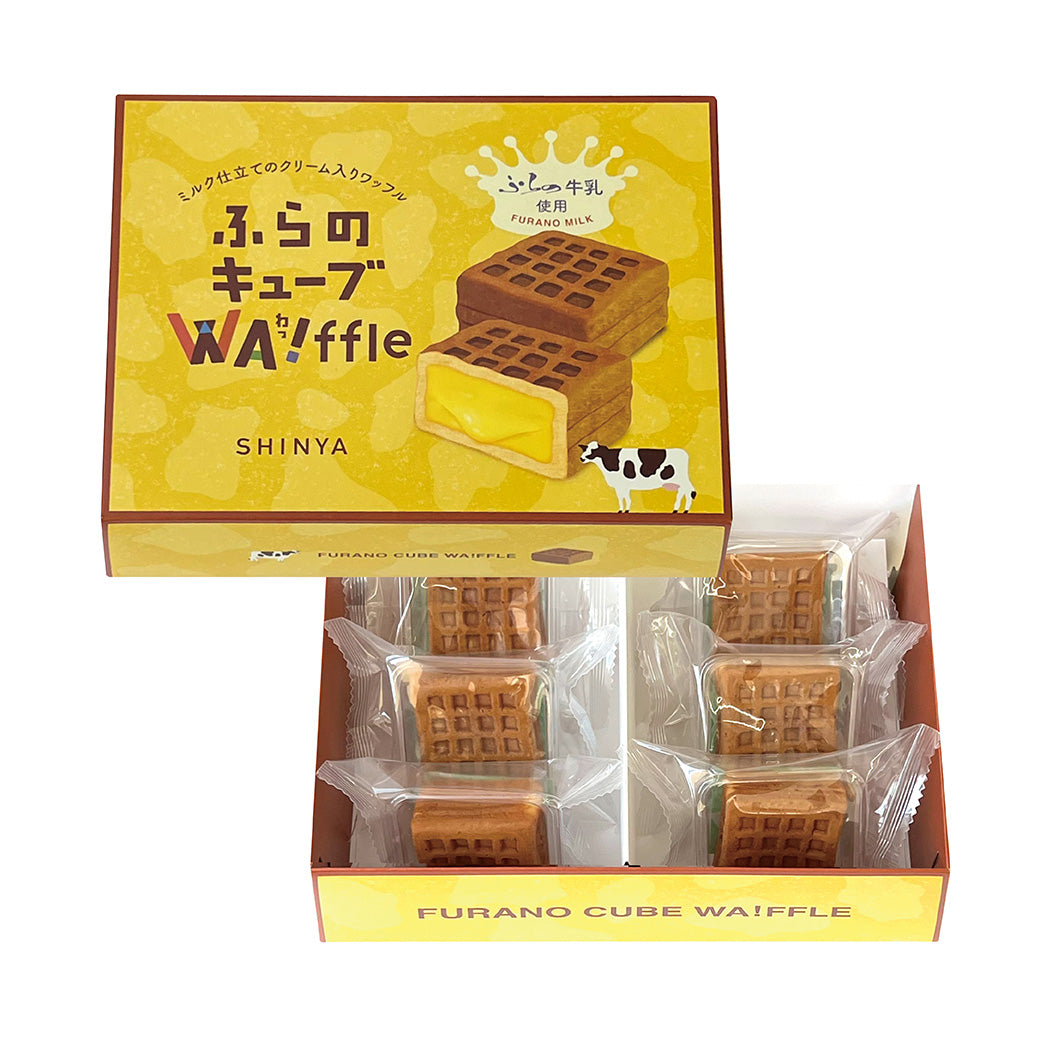 ふらのキューブWA!ffle 6個