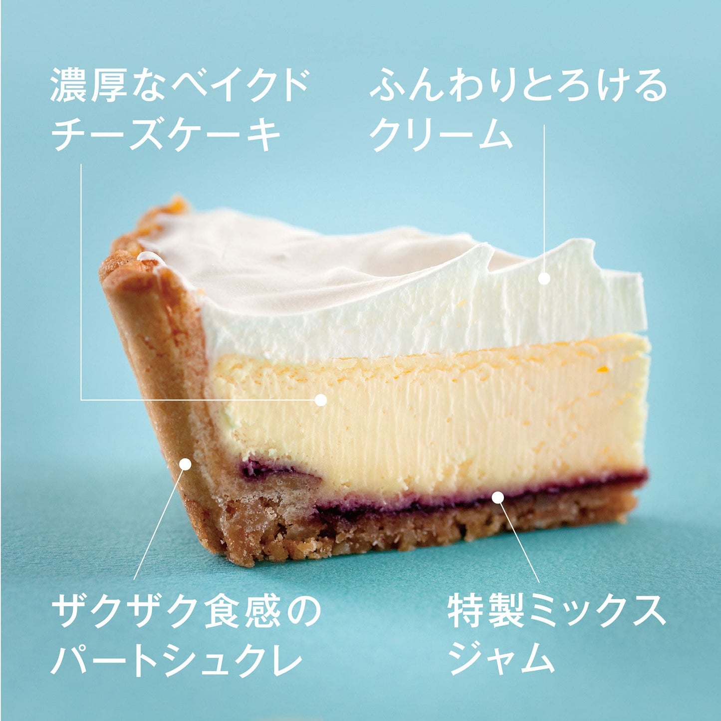 ふらの雪どけチーズケーキと季節のチーズケーキ~シャインマスカットフロマージュ~