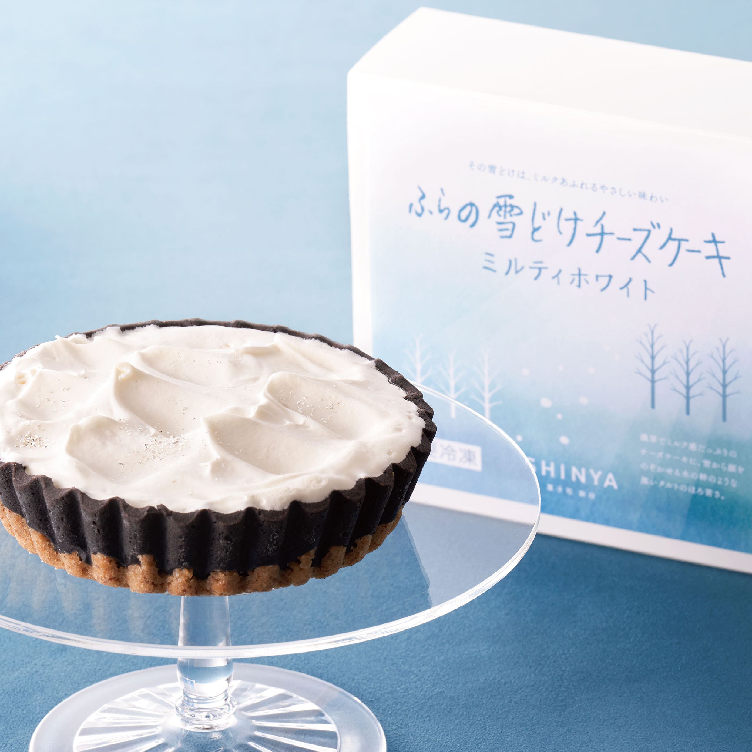 ふらの雪どけチーズケーキ《ミルティホワイト》