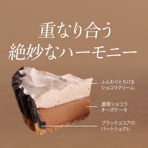 ふらの雪どけチーズケーキ《ショコラ》 - もりもと オンラインショップ