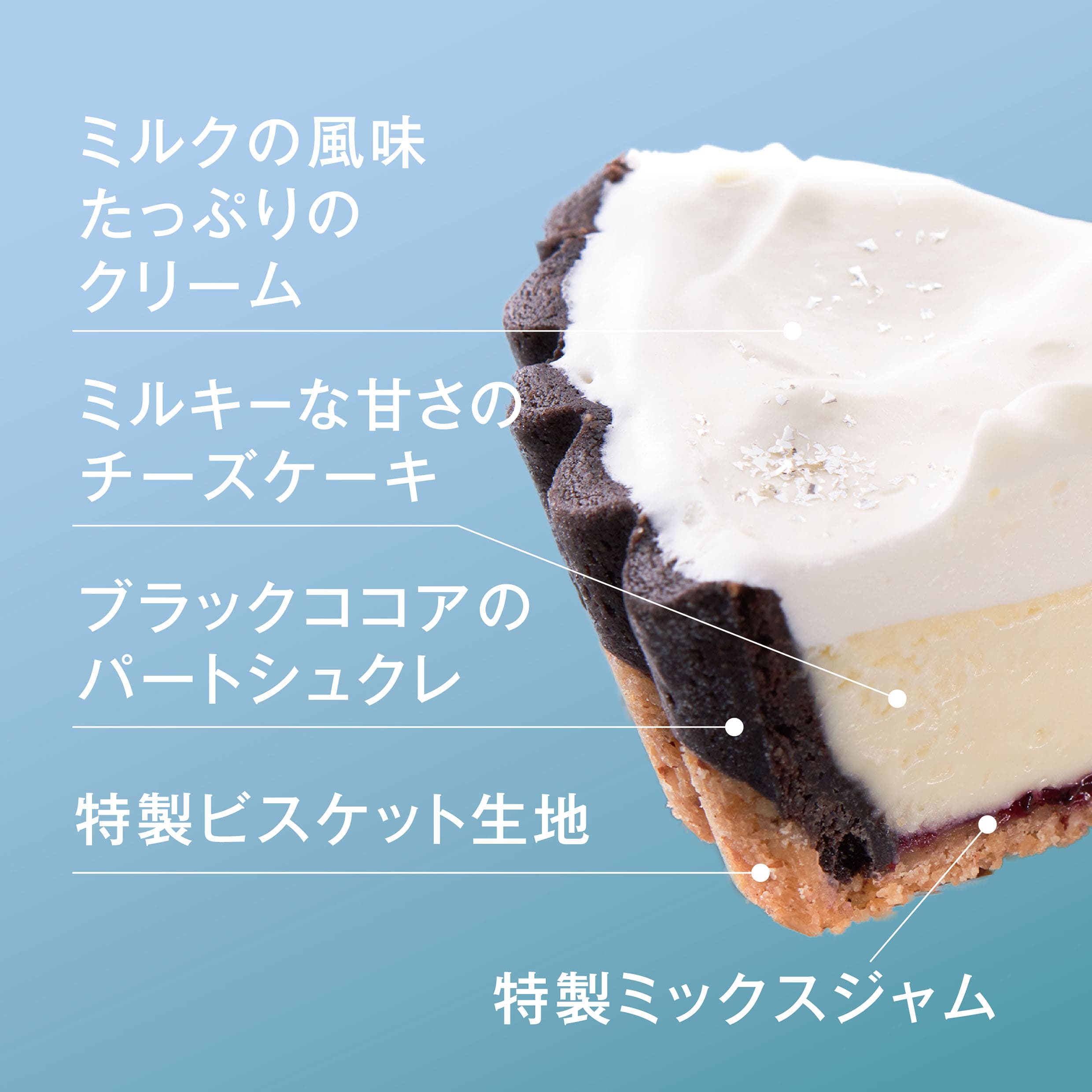 ふらの雪どけチーズケーキ《ミルティホワイト》 - もりもと オンラインショップ