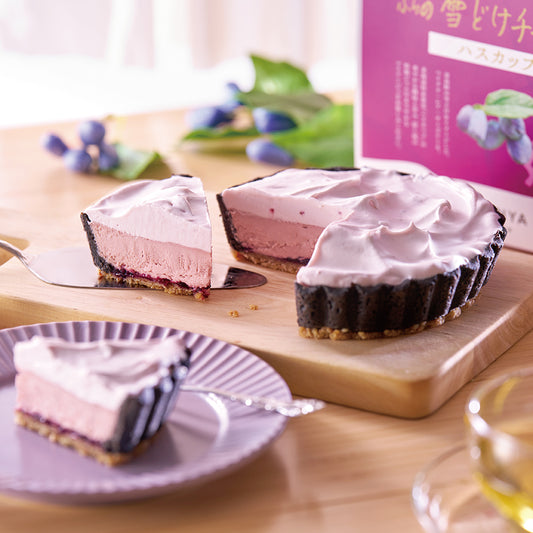 ふらの雪どけチーズケーキ《ハスカップ》
