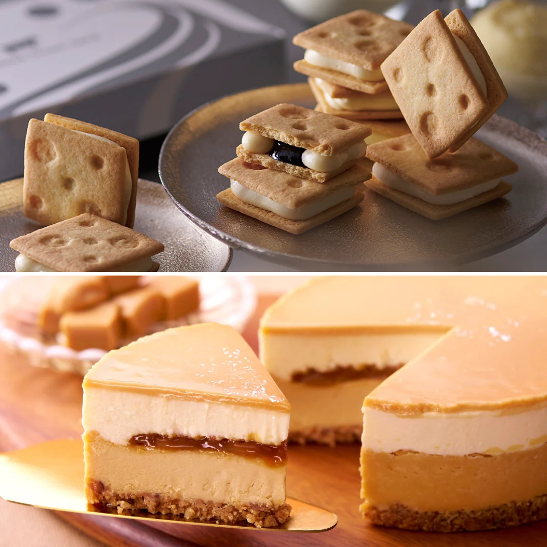 【送料無料】季節の冷凍スイーツセット（キャラメルフロマージュ）