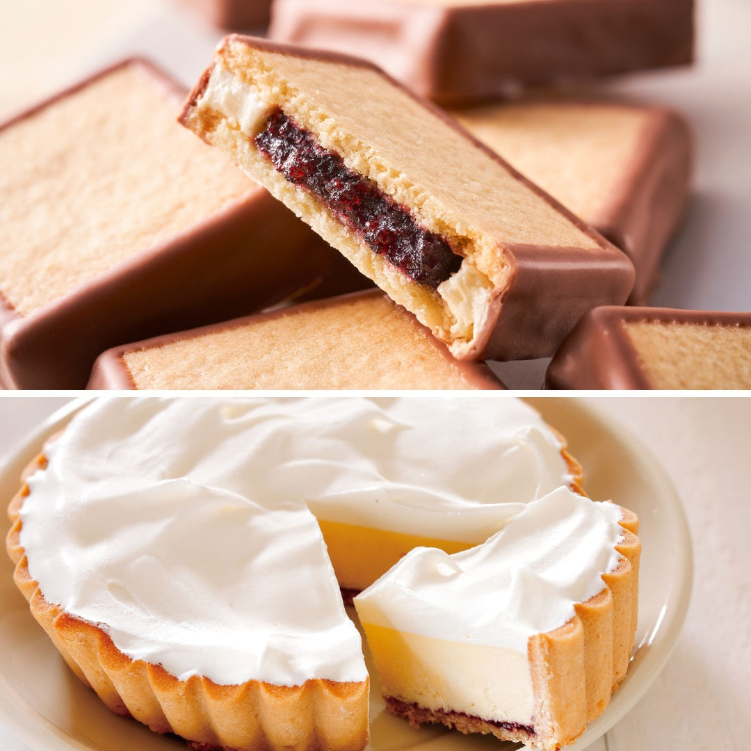 【冷凍】ハスカップジュエリー4個・ふらの雪どけチーズケーキセット